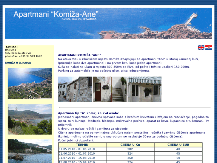 www.apartmani-komiza-ane.com