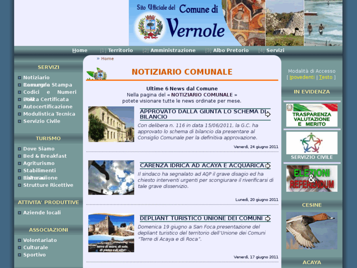 www.comunedivernole.it