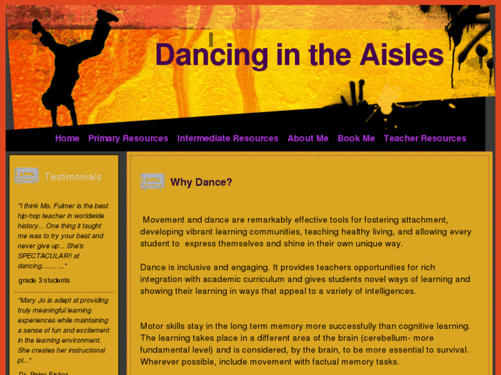 www.dancingintheaisles.com