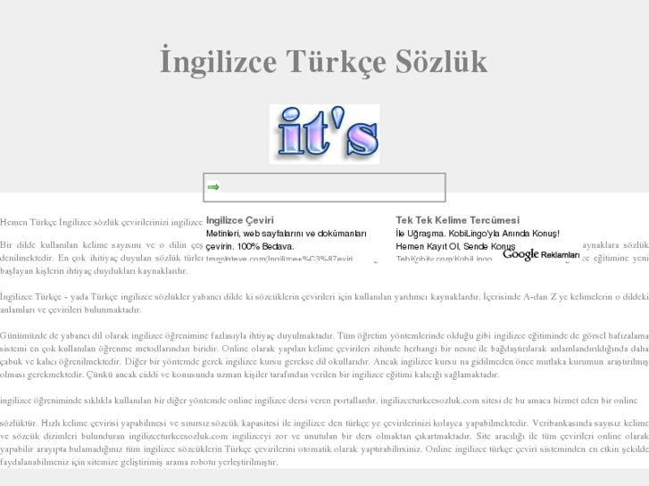 www.ingilizceturkcesozluk.com