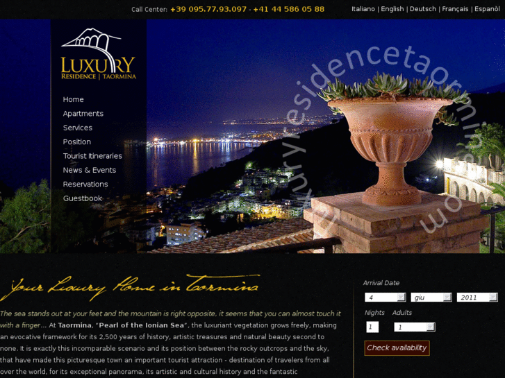 www.luxuryresidencetaormina.com