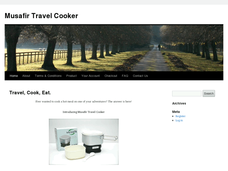 www.musafirtravelcooker.com