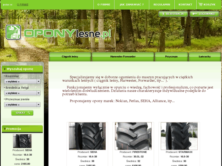 www.oponylesne.pl