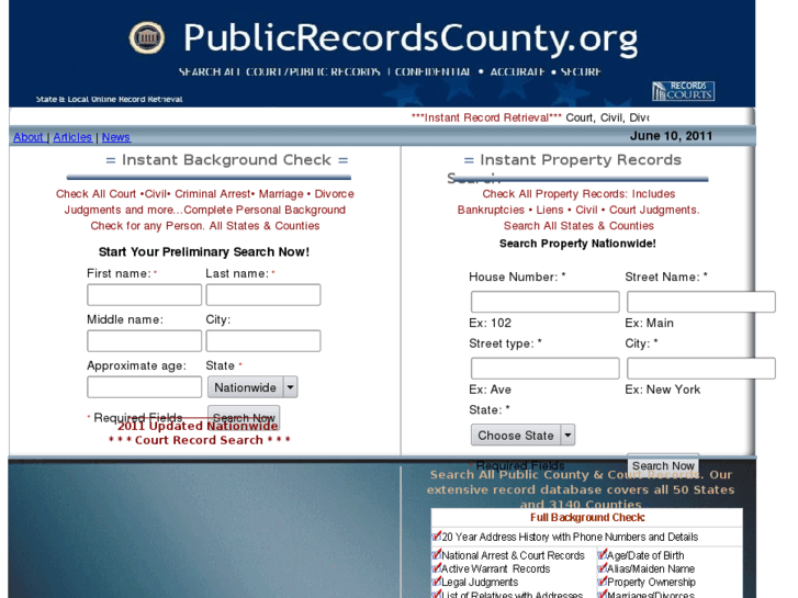 www.publicrecordscounty.org