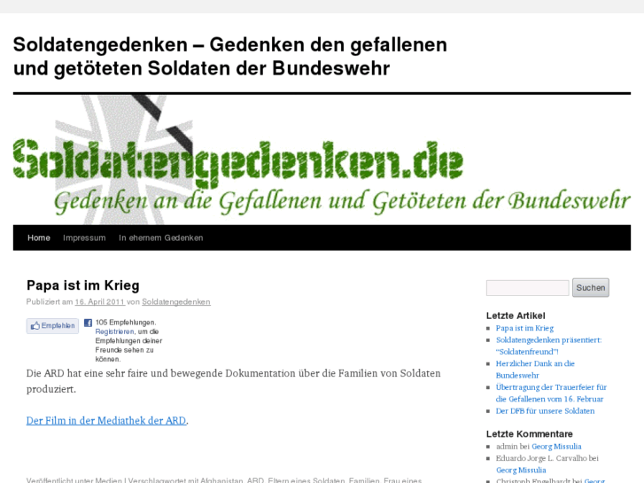 www.soldatengedenken.de