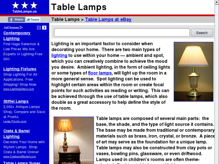 www.tablelamps.us