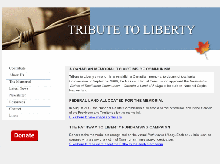 www.tributetoliberty.ca