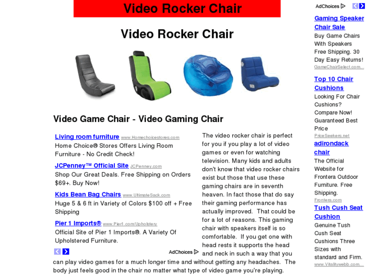 www.videorockerchair.org