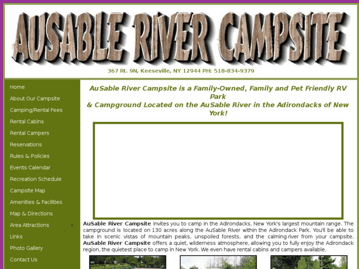 www.ausablerivercampsite.com