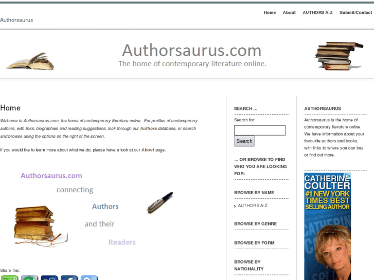 www.authorsaurus.com