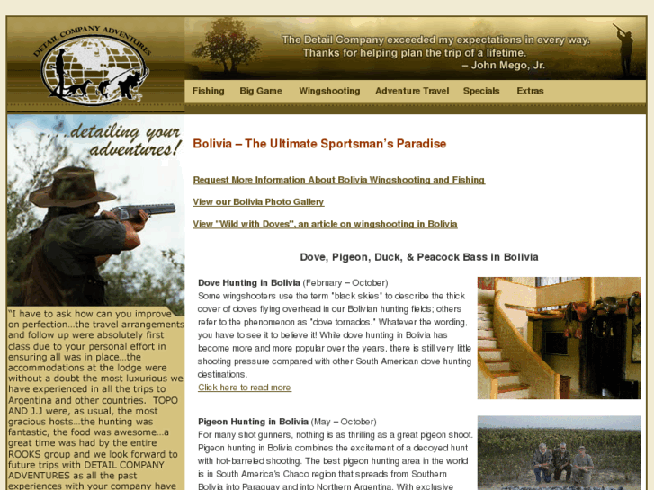 www.boliviawingshooting.com