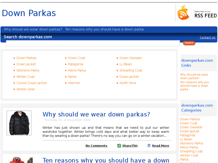 www.downparkas.com