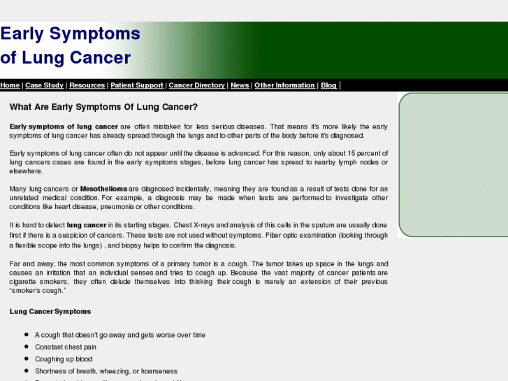 www.early-symptoms-lung-cancer.com