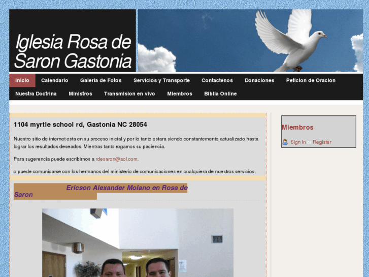 www.iglesiarosadesaron.net