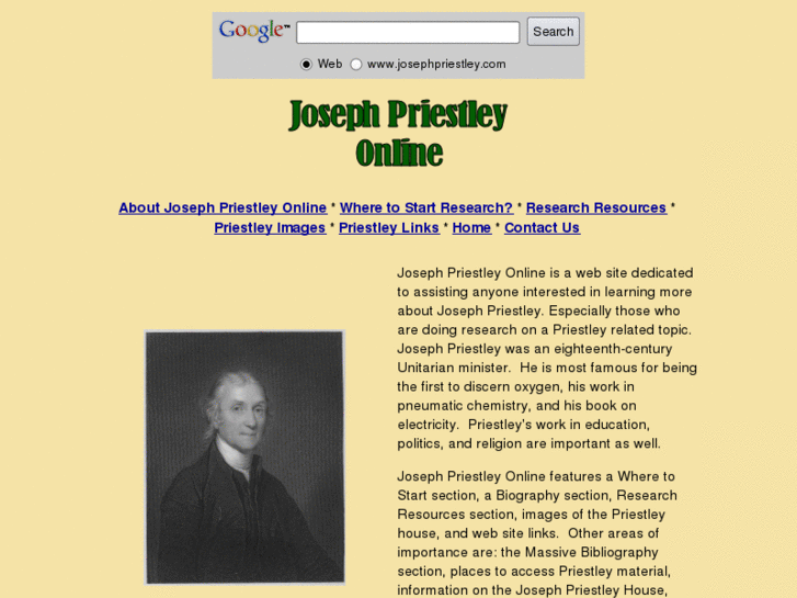 www.josephpriestley.org