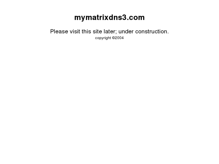 www.mymatrixdns3.com
