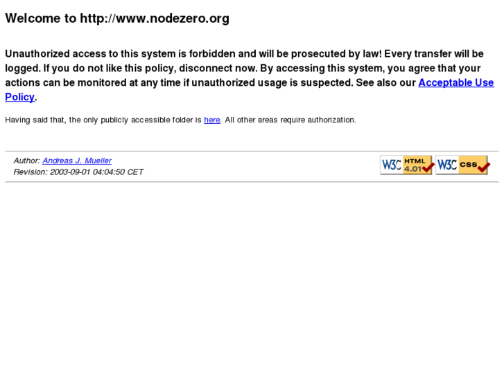 www.nodezero.org