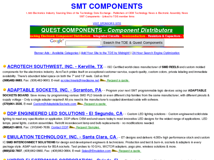 www.smtcomponents.com