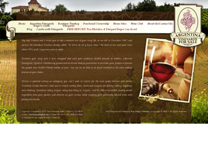 www.vineyardsargentina.com