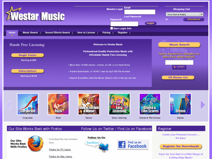 www.westarmusic.com