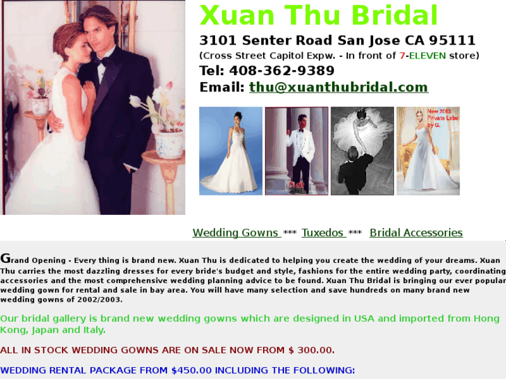 www.xuanthubridal.com