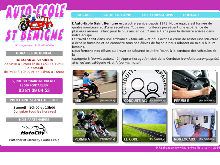 www.autoecole-stbenigne.com