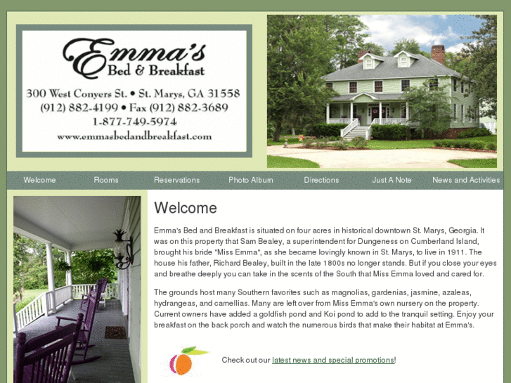 www.emmasbedandbreakfast.com