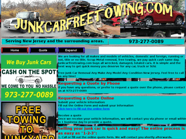 www.junkcarfreetowing.com