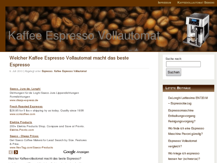 www.kaffeeespressovollautomat.net