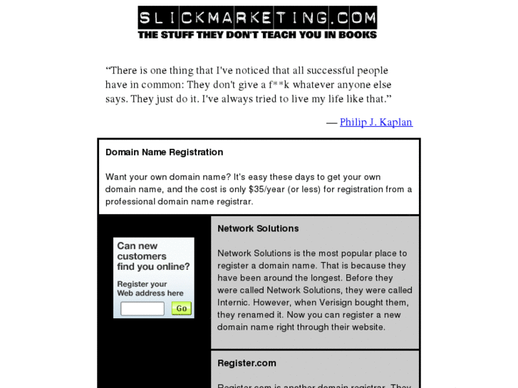 www.slickmarketing.com