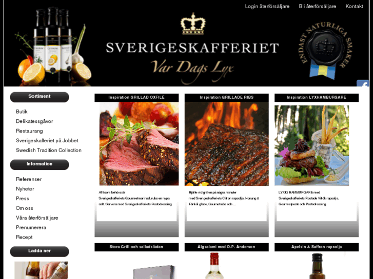 www.sverigeskafferiet.com