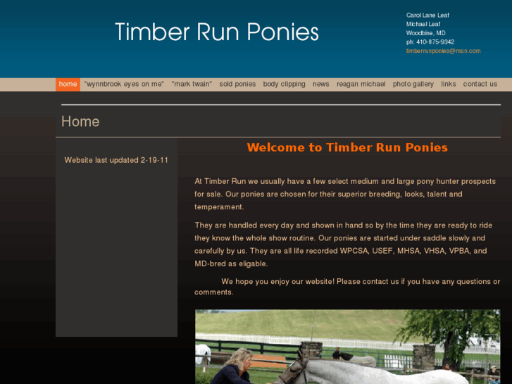 www.timberrunponies.com