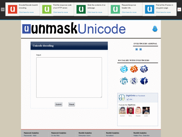 www.unmaskunicode.com