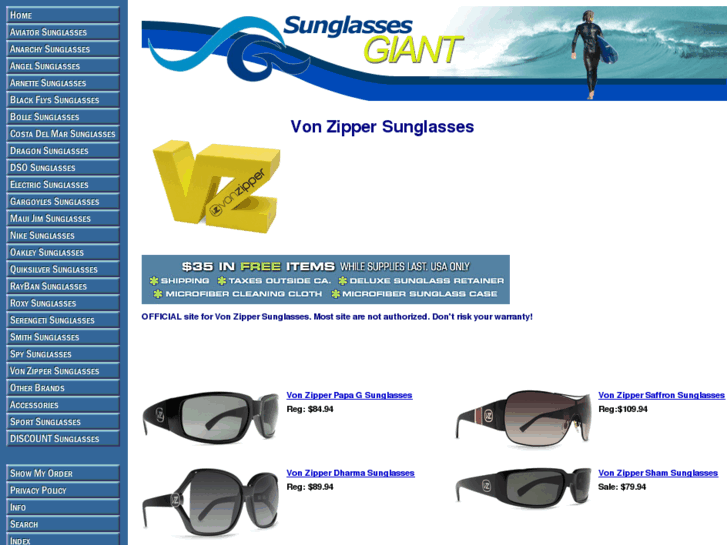 www.vonzippereyewear.com