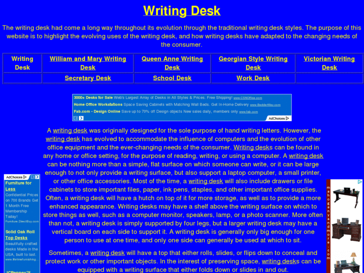 www.writing-desk.net