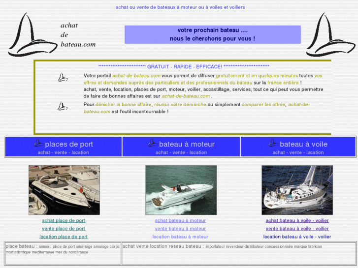 www.achat-de-bateau.com