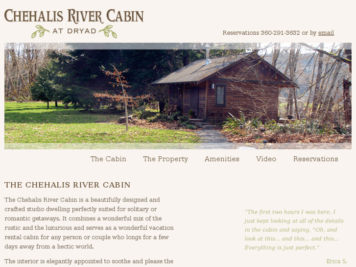 www.chehalisrivercabin.com