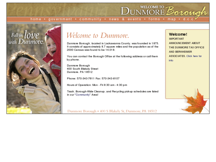 www.dunmoreborough.com