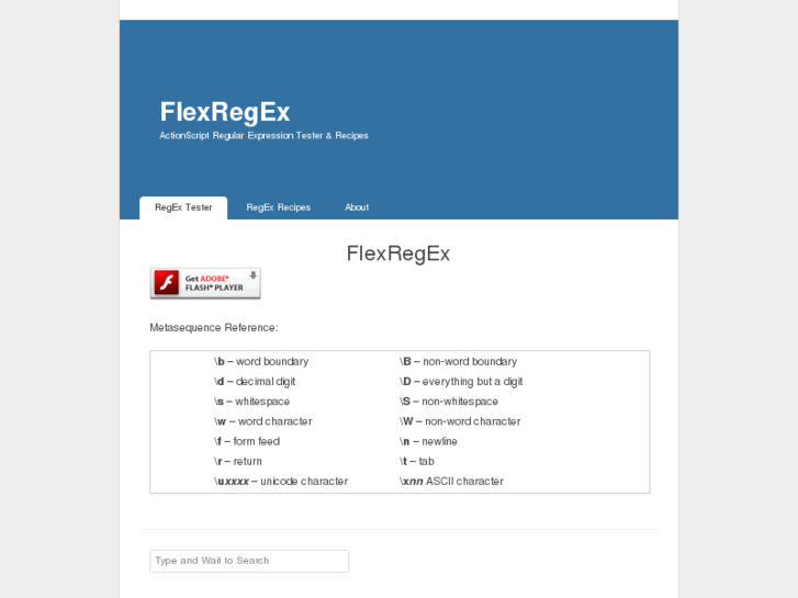 www.flexregex.com