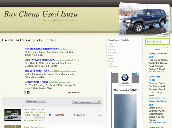 www.isuzuonlineauctions.com