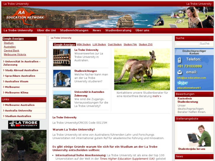 www.latrobe-university.net