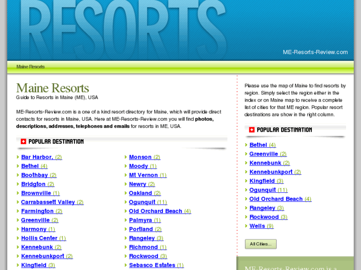 www.me-resorts-review.com