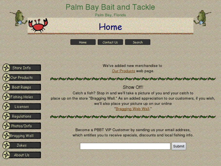 www.palmbaybaitandtackle.com