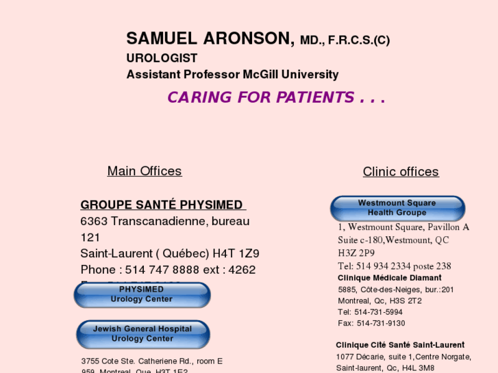 www.samuelaronsonmd.com