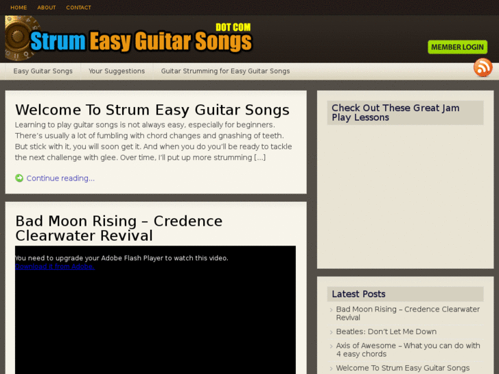 www.strumeasyguitarsongs.com