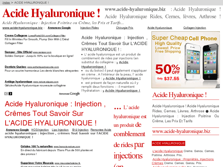 www.acide-hyaluronique.biz