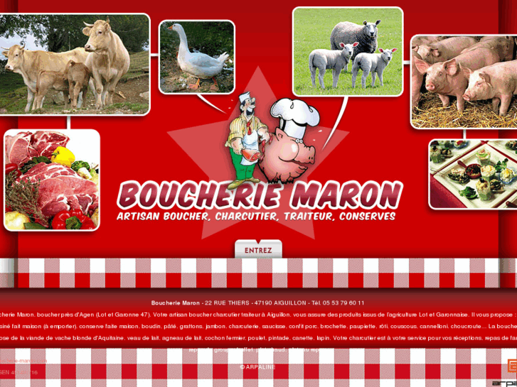 www.boucherie-maron.com