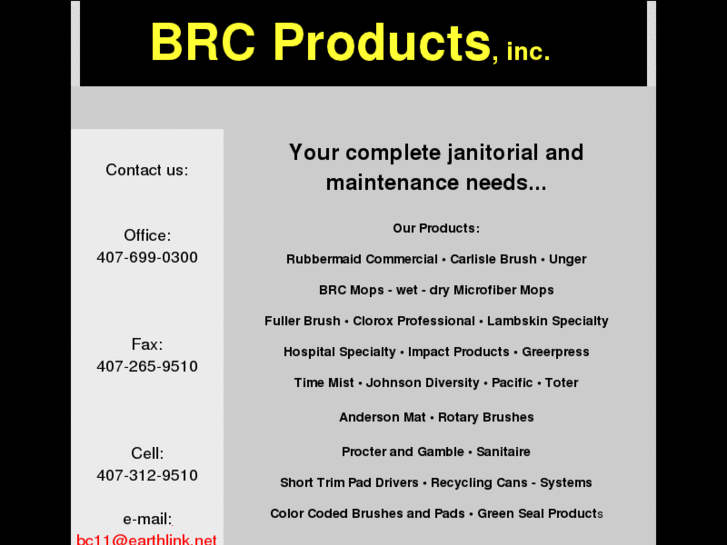 www.brcproductsinc.com