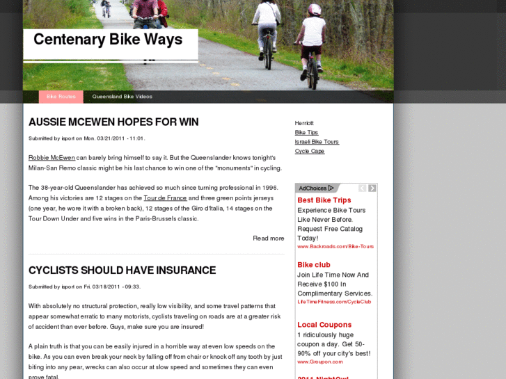 www.centenarybikeways.org