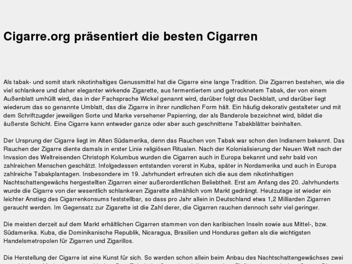 www.cigarre.org